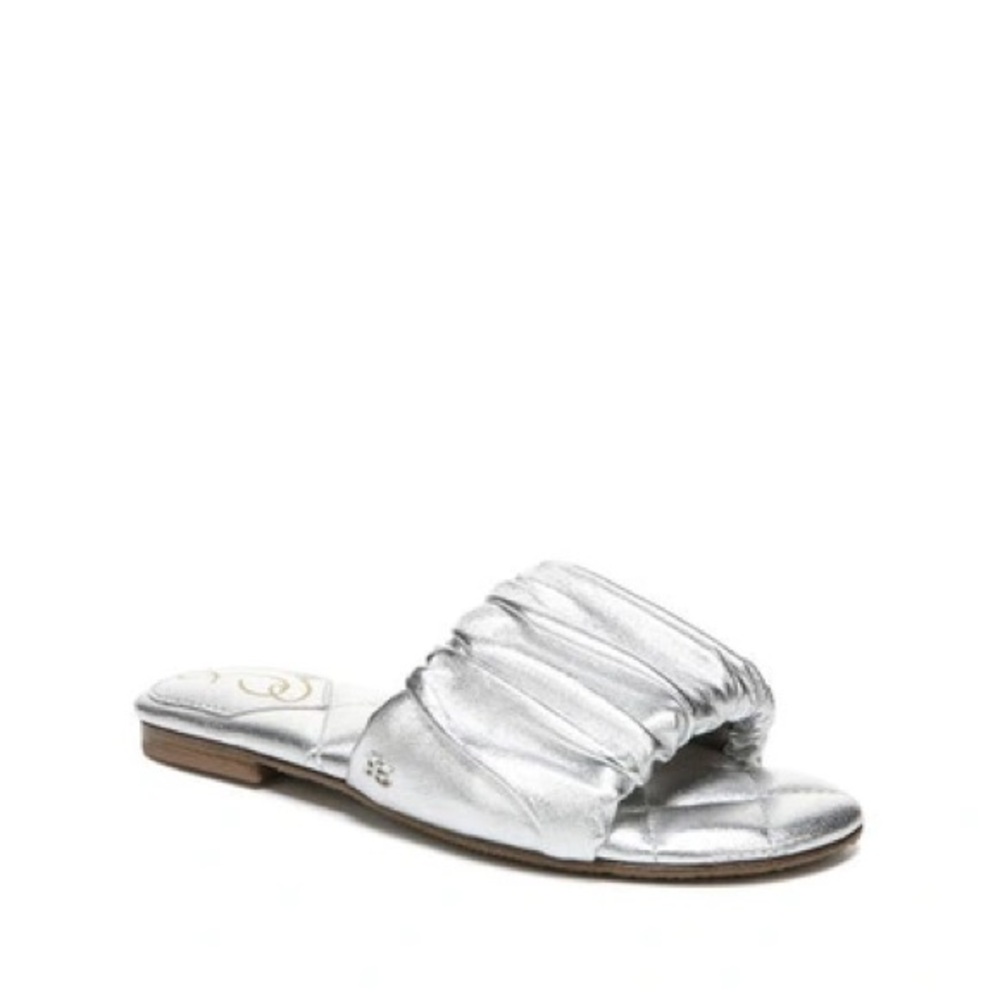 Sam Edelman Girls Briar Mini Sandals in Silver Size 12